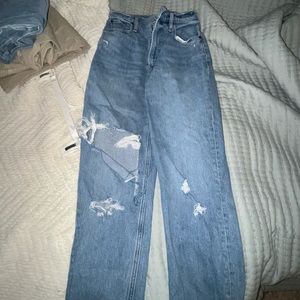 Abercrombie and fitch curve jeans